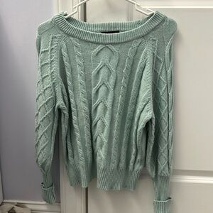 Mint Green Soft Plain Sweater